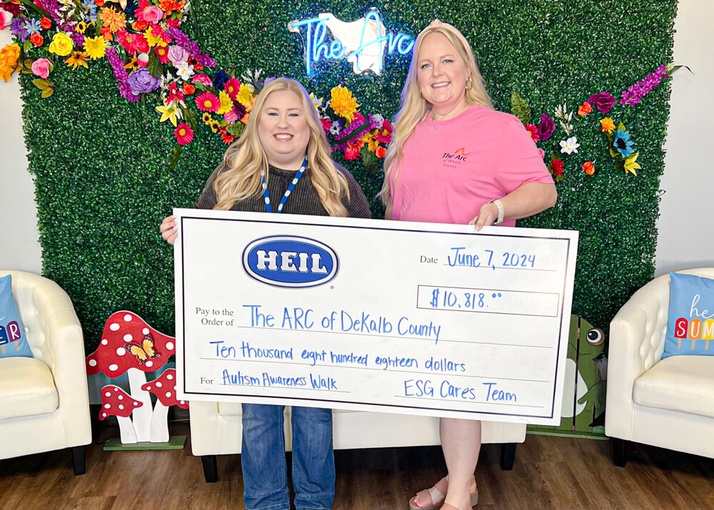 ESG Autism Awareness ARC of Dekalb Donation