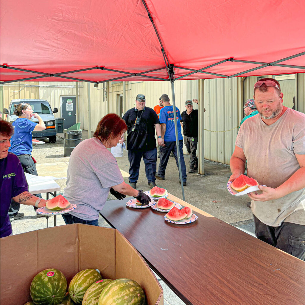 Marathon national watermelon day festivities