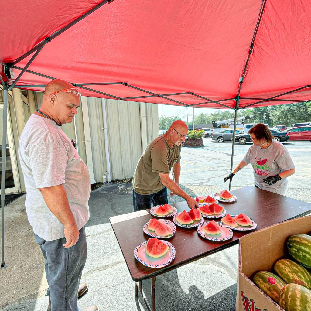 Marathon national watermelon day festivities