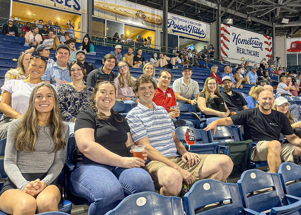 ESG Baseball game team building event