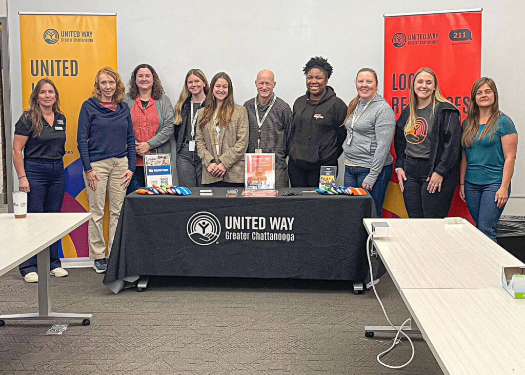 ESG with United Way provides over 50 feminine hygiene kits