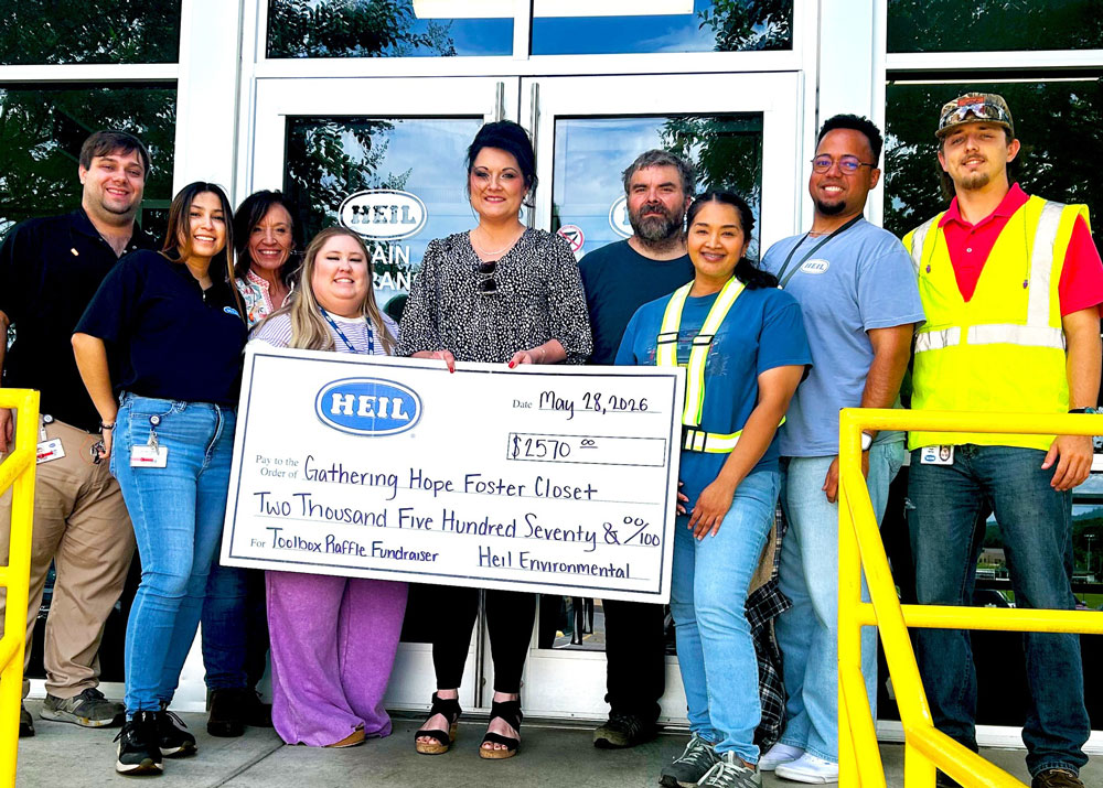 Gathering hope volunteering and donation